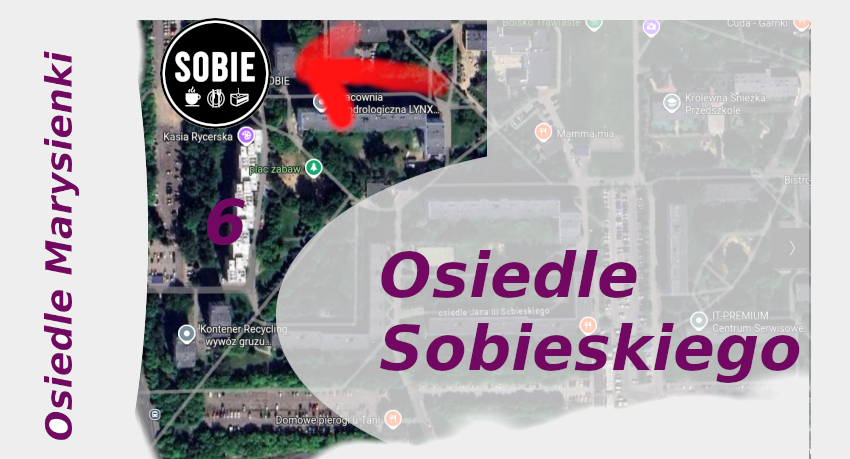 Mapa - Kawiarnia SOBIE